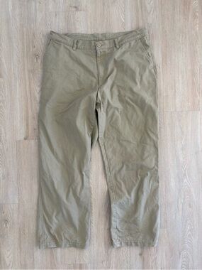 Patagonia Men's Size 35 Tan Regular Fit Duck Canvas Pants Straight Cotton